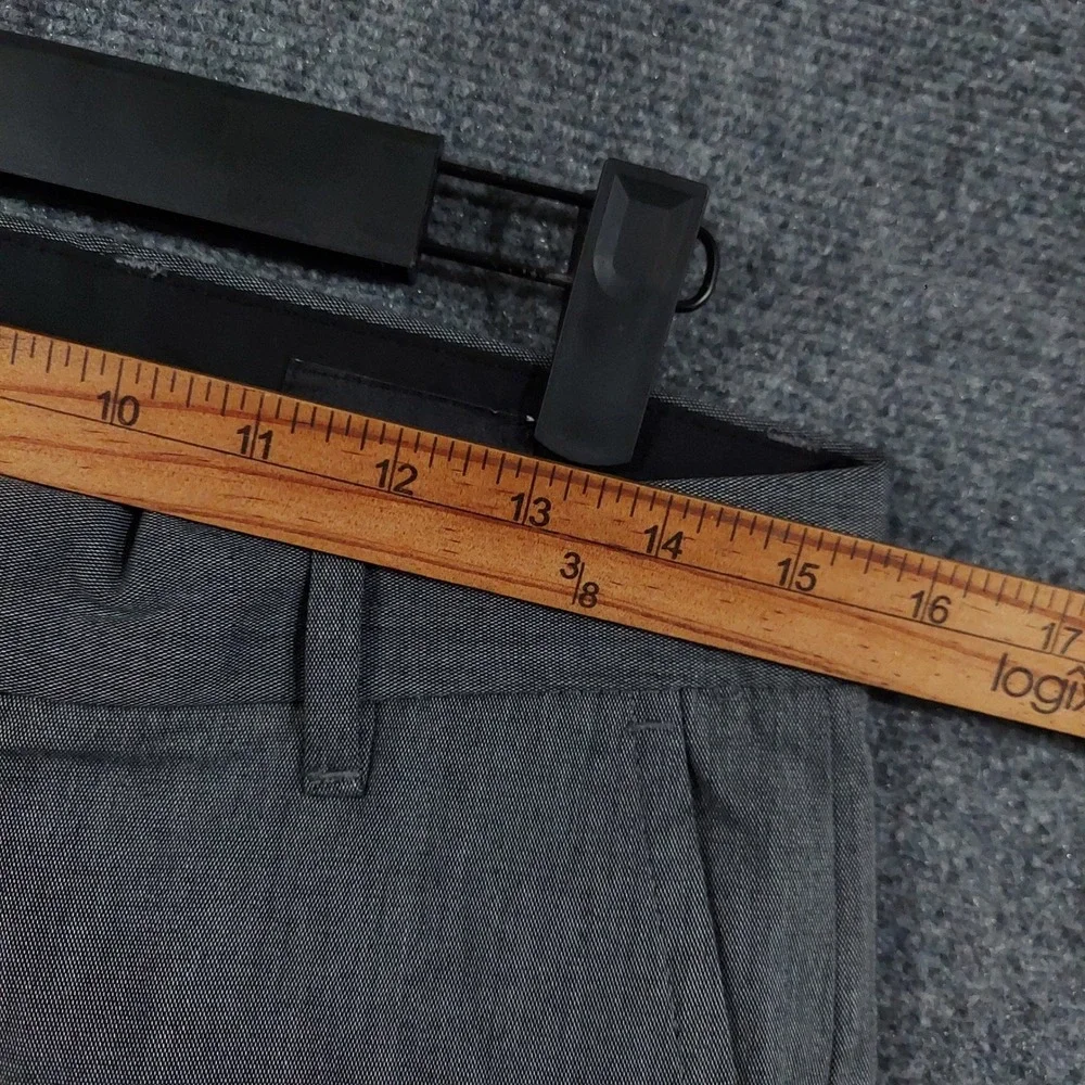 Bonobos Trouser Men 30x30 Gray Cotton Spandex Stretch Flat Front Pants 1896250